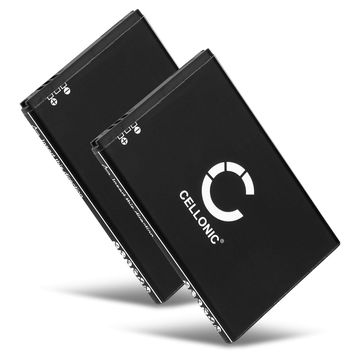 2x EB504465VU batteri til mobiltelefoner Samsung Wave / Wave 2 / Omnia 7 / Galaxy 3 / Spica / Omnia Lite - EB504465VU 1500mAh - udskift dit mobilbatteri og få mere ud af din mobil