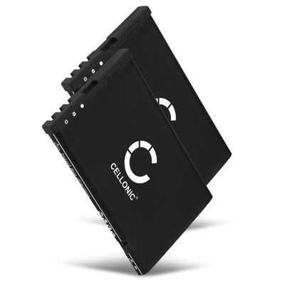 2x 523455 1S1P batteri til mobiltelefoner Bea-fon S200 / S210 - 523455 1S1P 1100mAh - udskift dit mobilbatteri og få mere ud af din mobil