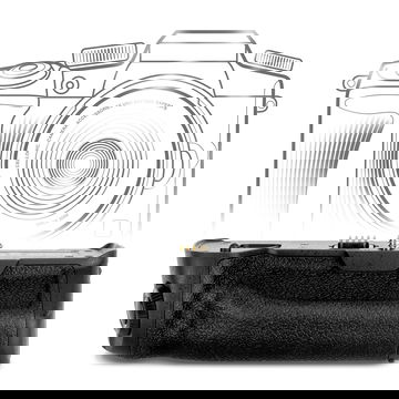 DMW-BGG1, DMW-BGG1E Batterigreb til Panasonic Lumix DMC-G81 Kameraer – DMW-BLC12 Lodret Portrætgreb