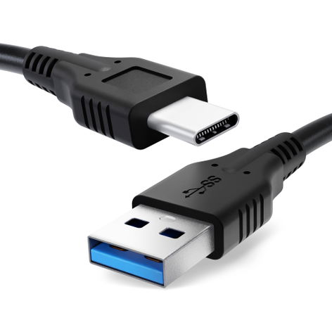 CELLONIC-datakabel, USB-C (Type-C) til USB A, 1m Umidigi Bison GT, Pro, (2020), (2021)