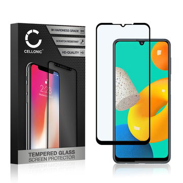Skærmbeskytter glas til Samsung Galaxy M32 (SM-M325) - Tempered Glass (HD kvalitet / 3D Case-friendly / 0,33mm / 9H)
