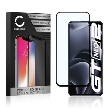 Skærmbeskytter glas til Realme GT Neo 2 - Tempered Glass (HD kvalitet / 3D Case-friendly / 0,33mm / 9H)