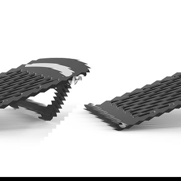 Universal Laptop Stander - Justerbar, letvægts, ergonomisk, kølende, bærbar computerstativ - ventileret, sammenklappelig Notebook Elevator, køler og holder til arbejdsbord og bord
