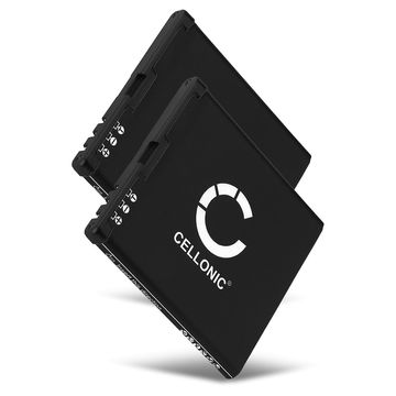 2x Batteri til Bea-fon SL670 / SL570 / SL470 - SL670 (1000mAh) , udskiftsningsbatteri