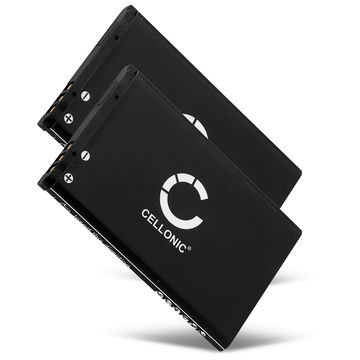 2x AK-C140 batteri til mobiltelefoner Texet TD-D109 / TM-B111 / TM-B210 / TM-B310 / TM-B312 / TM-B415 / TM-D105 / TM-D107 / TM-D108 / TM-D205 / Bea-fon S33 - AK-C140 900mAh - udskift dit mobilbatteri og få mere ud af din mobil