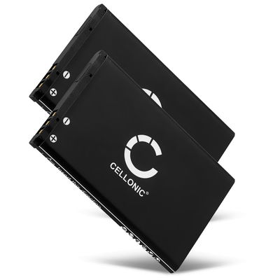 2x AK-C140 batteri til mobiltelefoner Texet TD-D109 / TM-B111 / TM-B210 / TM-B310 / TM-B312 / TM-B415 / TM-D105 / TM-D107 / TM-D108 / TM-D205 / Bea-fon S33 - AK-C140 900mAh - udskift dit mobilbatteri og få mere ud af din mobil