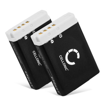 2x Batteri til Canon PowerShot G7 X Mark II G1x Mark III G5 X G9 X Mark II PowerShot SX740 HS NB-13L (1120mAh, 3.7V) fra CELLONIC