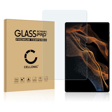 CELLONIC Skærmbeskytter til Samsung Galaxy Tab S8 ultra X906B 2.5D 0,33mm Full Glue hærdet glas beskyttende cover
