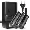 2x Batteri 2600mAh+ Oplader