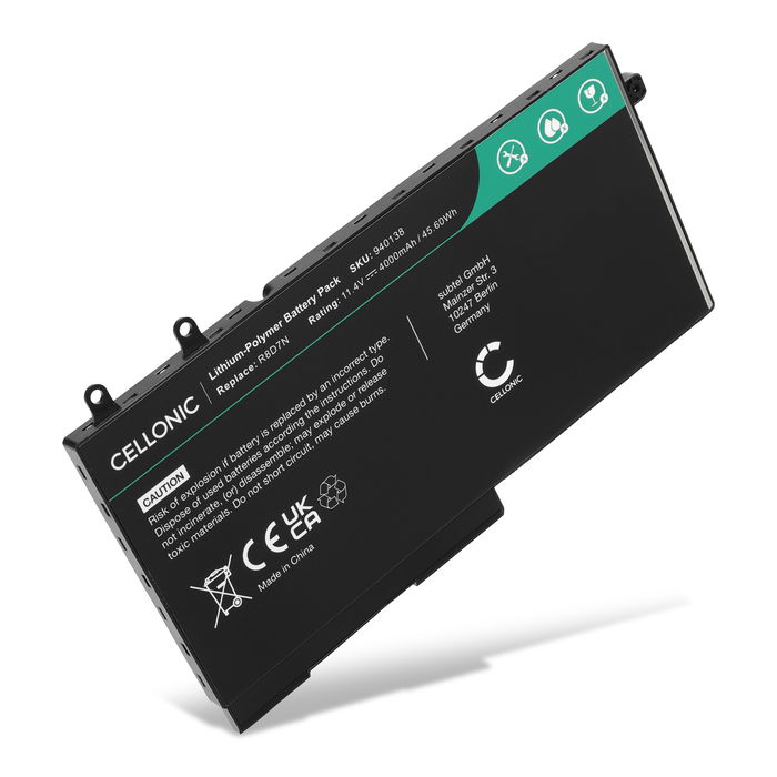 Laptop Battery for Dell Latitude 5400 Replacement Battery 4000mAh Notebook Power Bank