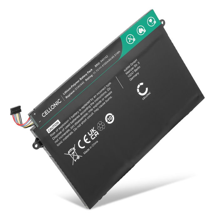 Batteri til Lenovo ThinkPad E590, L580, E490, L490, E485, 01AV463, 01AV445, L17L3P52 Bærbar computer - 4100mAh 11.1V 