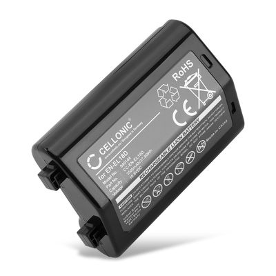 Batteri til Nikon D6, Z 9, EN-EL18d EN-EL18D (3500mAh, 10.8V) fra CELLONIC