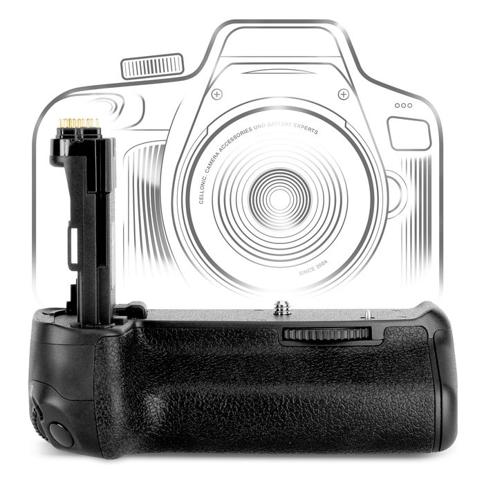 Canon EOS 90D Battery Grip BG-E14 for Batteries - Multifunction Camera Portrait / Vertical Grip