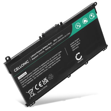 Batteri til HP Pavilion 15, Pavilion 14, Pavilion x360 14, TF03XL, TF03041XL Bærbar computer - 3400mAh 11.55V 