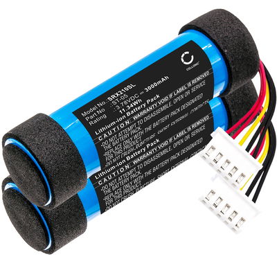 2x Battery til Sony SRS-XB21 3000mAh fra CELLONIC