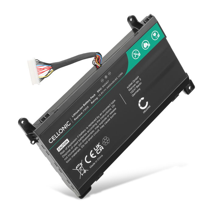 Batteri til HP Omen 17-AN Bærbar computer - 4400mAh 14.8V 