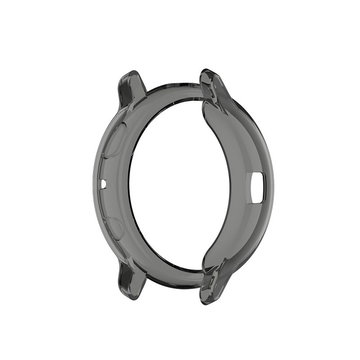 subtel Beskyttelsesetui til Samsung Galaxy Watch Active 2 (40mm) Fitness Tracker GPS Smart Watch Cover Smartwatch Corner Edge Protector Bumper Case Frame - Sort