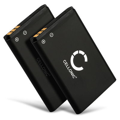 2x Battery til Swisstone BBM 625, BBM 320, BBM 615, BBM 610, BBM 300, BBM 400, BBM 420 1020mAh 3.6V - 3.7V fra CELLONIC