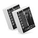 2x Batteri 1050mAh