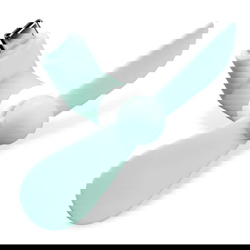 CELLONIC USB C telefonventilator til God og kraftfuld Type C OTG Plug In Mobile Fan - turkis