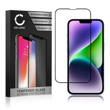 Skærmbeskytter glas Apple iPhone 14 Plus (3D Case-friendly, 9H, 0,33mm, Full Glue) Screen Protector