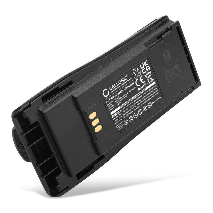 Batteri til Motorola CP040, CP200, CP200D, CP140, GP3188 - Reservebatteri PMNN4253AR, NNTN4496AR 1800mAh udskiftsningsbatteri
