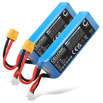 2x Batteri til DJI FC40 / Phantom 1 - Reservebatteri P1-12 2200mAh udskiftsningsbatteri
