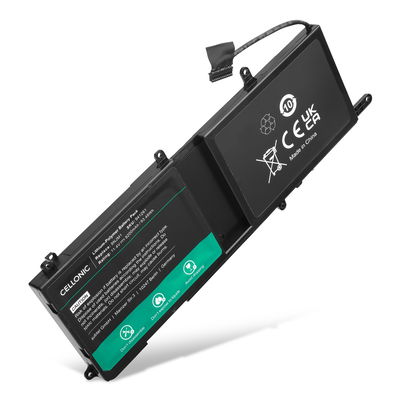 Batteri til Dell Alienware 17 r5, 17 r4, 15 R4, 15 R3, 15, P31E, HF250, 9NJM1, MG2YH, 01D82, 44T2R Bærbar computer - 8200mAh 11.4V 