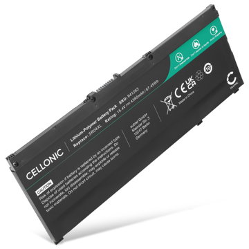 Batteri til HP Omen 15, Pavilion 15-CE, SR04XL, SR03XL Bærbar computer - 4380mAh 15.4V 