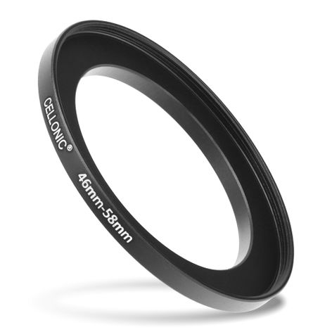 46mm - 58mm Step Up Ring Camera Filter Adapter for Camera Lenses from CELLONIC