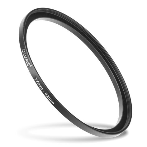 77mm - 82mm Step-Up Ring Kamerafilteradapter til kameraobjektiver fra CELLONIC