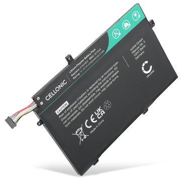 Batteri til Lenovo ThinkPad L480, L590, L490, L580,L15 Gen 1, Gen2, L14 Gen 1, Gen 2, L17C3P52, 01AV463 Bærbar computer - 4100mAh 11.1V 