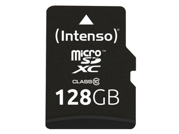 Intenso micro SDXC kort / hukommelseskort 128GB Class 10