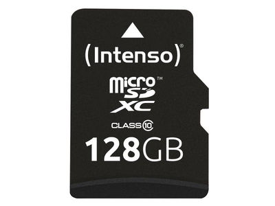 Intenso micro SDXC kort / hukommelseskort 128GB Class 10