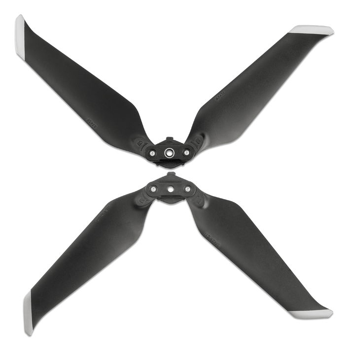 DJI Mavic 2 Propellerudskiftninger - 2 par støjsvage Stealth Drone Rotorblade Prop Wing Spares Tilbehørssæt - Sort