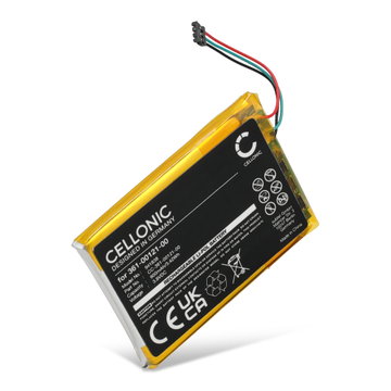CELLONIC GPS Batteri til Garmin Edge 530 / Edge 830 361-00121-00, 361-00121-10 900mAh SatNav nyt Navigationsbatteri