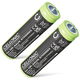 2x Batteri 2000mAh