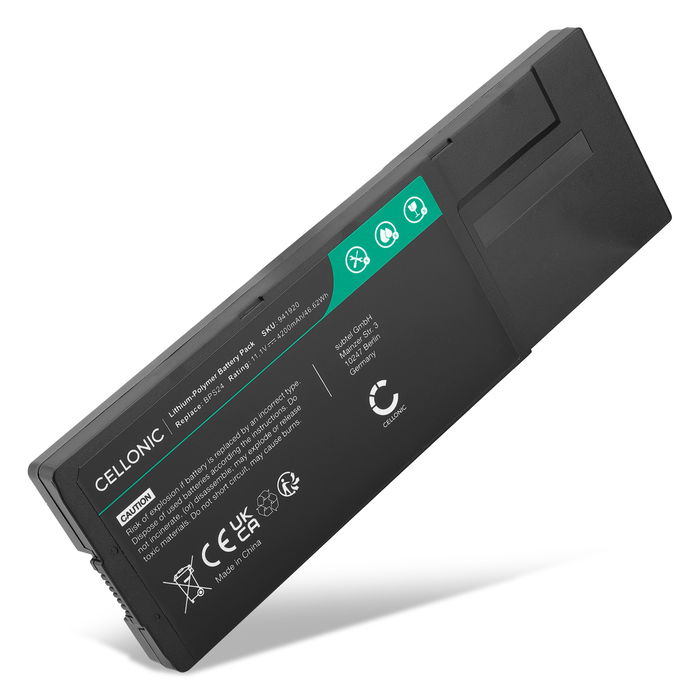 Batteri til Sony VAIO, VAIO VPC, SVS13A, SVS13118, SVS1311, SVS1312, VGP-BPS24, VGP-BPL24 Bærbar computer - 4200mAh 11.1V 