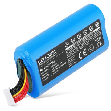 Batteri til Sunmi V2, P1, V1s SMBP001, SM-INR18650M26-1S2P (5200mAh, 3.7v) fra CELLONIC