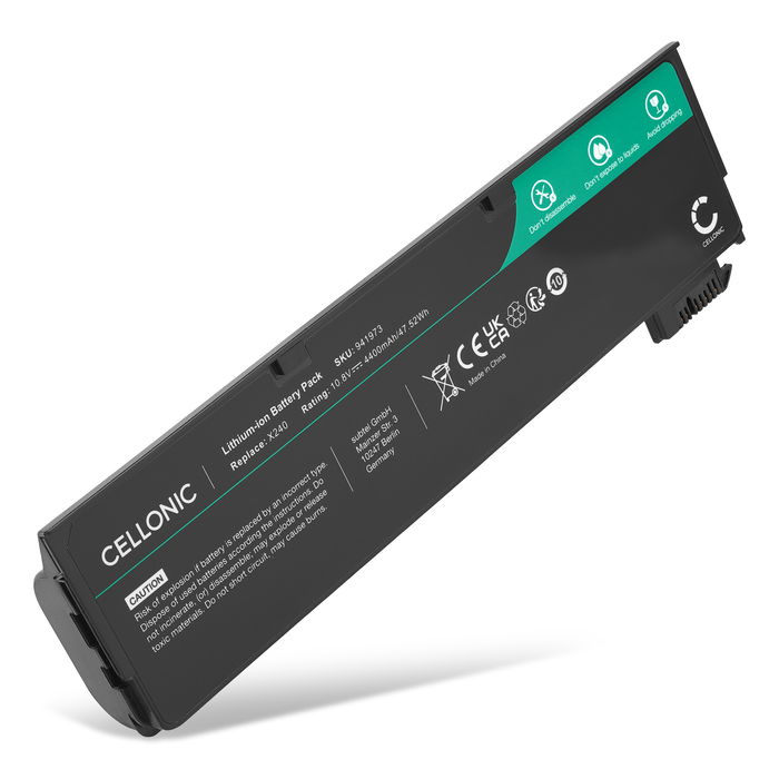 Lenovo ThinkPad T440S Battery 10.8V 4400mAh from Cellonic