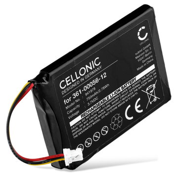 Battery til Garmin Edge Explore 2, Dezl OTR700, 361-00056-12 (750mAh, 3.7V) fra CELLONIC