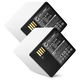 2x Batteri 10400mAh
