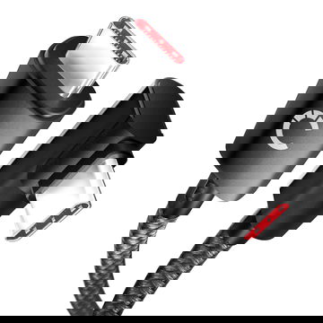 USB C til USB C 100W (PD) kabel L-formet retvinklet 1 m nylon opladningsdatakabel USB 3.1 10 Gbps 8K til mobiltelefon, tablet, smartwatch, GPS, højttaler m.m.