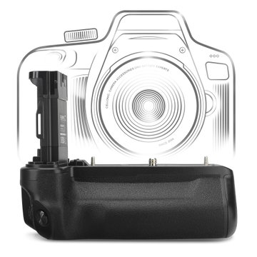 BG-R10 Batterigreb til Canon EOS R6 Mark II, R5, R5 C, R6 Kameraer – LP-E6N, LP-E6NH Lodret Portrætgreb