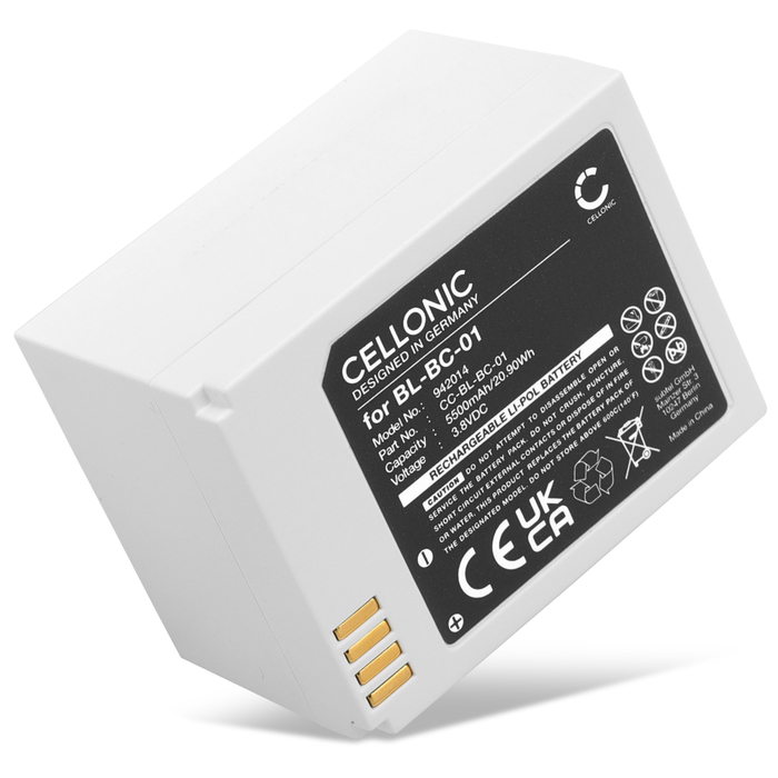 Batteri til EZVIZ C3A - Reservebatteri BL-BC-01 5500mAh udskiftsningsbatteri