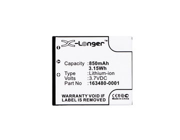 Battery til LXE 8650 Bluetooth Ring Scanners, LX34L1-G, Bluetooth Ring Scanner Honeywell Voyager 1602G, 8670, 8650 850mAh 3.7V fra CELLONIC