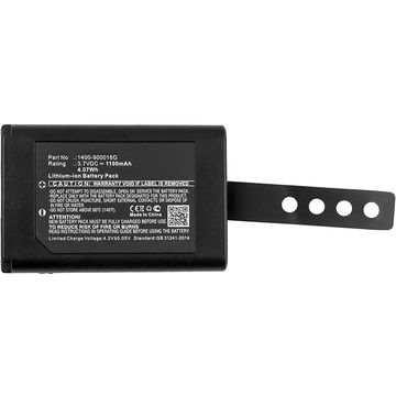 Batteri til Unitech RD650 SRD650 - Reservebatteri 1400-900018G 1100mAh udskiftsningsbatteri