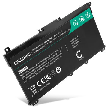 Batteri til HP Pavilion HP Pavilion 15-EG, Pavilion 15-CR, P15-EH, 255 Gen 9, 255 Gen 8, 240 Gen 9, 245 Gen 9, HW03XL Bærbar computer - 4150mAh 11.4V 