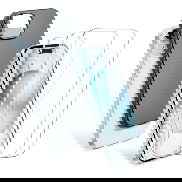 Apple iPhone 15, 1 x beskyttelsesetui sort TPU og 3 x skærmbeskyttelsesglas 6.1 2.5D Case-friendly 9H 0.33mm Full Glue, skærmbeskytter hærdet glas