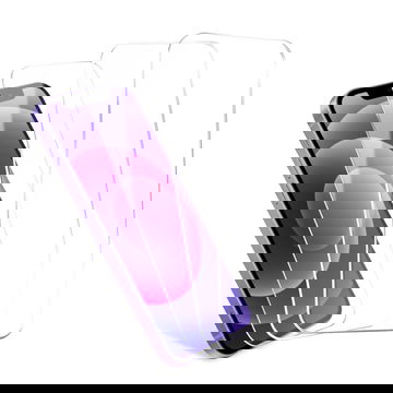 3x CELLONIC iPhone 12 / Pro skærmbeskytter - 6,1" telefonskærmcover 2,5D fuldlimning ultratyndt 9H hærdet glas beskyttende smartphone-skærmbeskyttelse